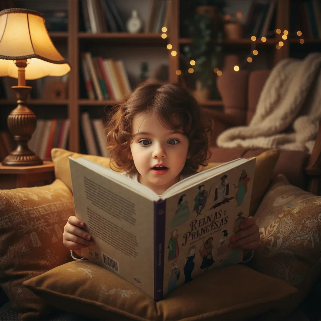 Libro Ilustrado Reinas y Princesas Lexus Para Niños
