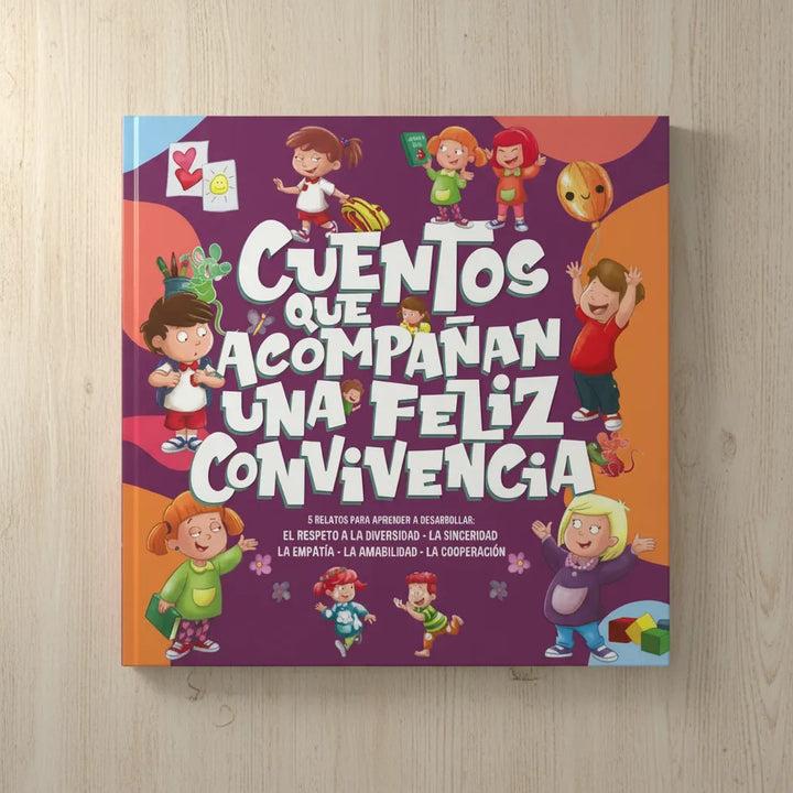 Libro Educativo Cuentos Una Feliz Convivencia Para Niños