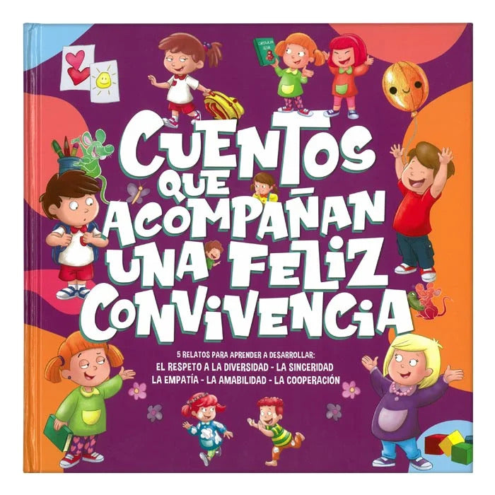 Libro Educativo Cuentos Una Feliz Convivencia Para Niños