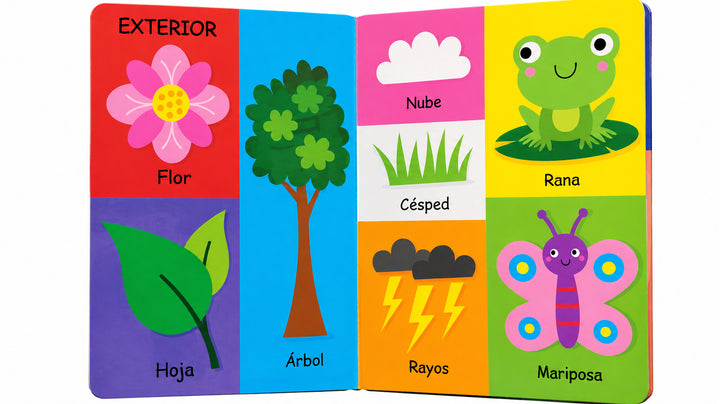 Libro Educativo Mis Primeras 100 Palabras Para Niños