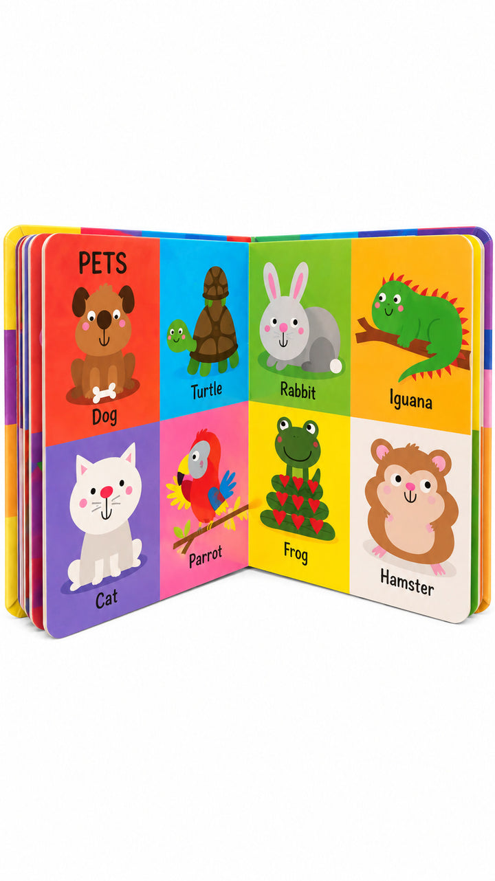 Libro Educativo Mis Primeras 100 Palabras Para Niños