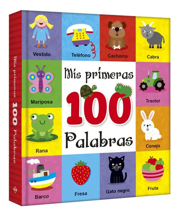 Libro Educativo Mis Primeras 100 Palabras Para Niños