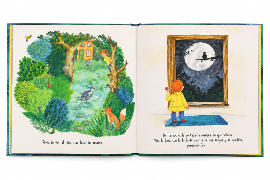 Libro  ilustrado Tal Vez La Luna Lexus Para Niños