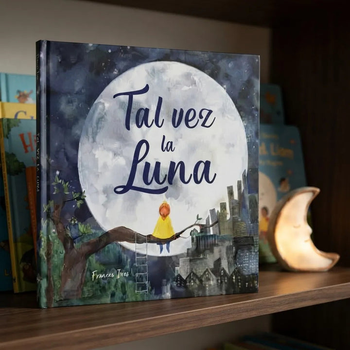 Libro  ilustrado Tal Vez La Luna Lexus Para Niños