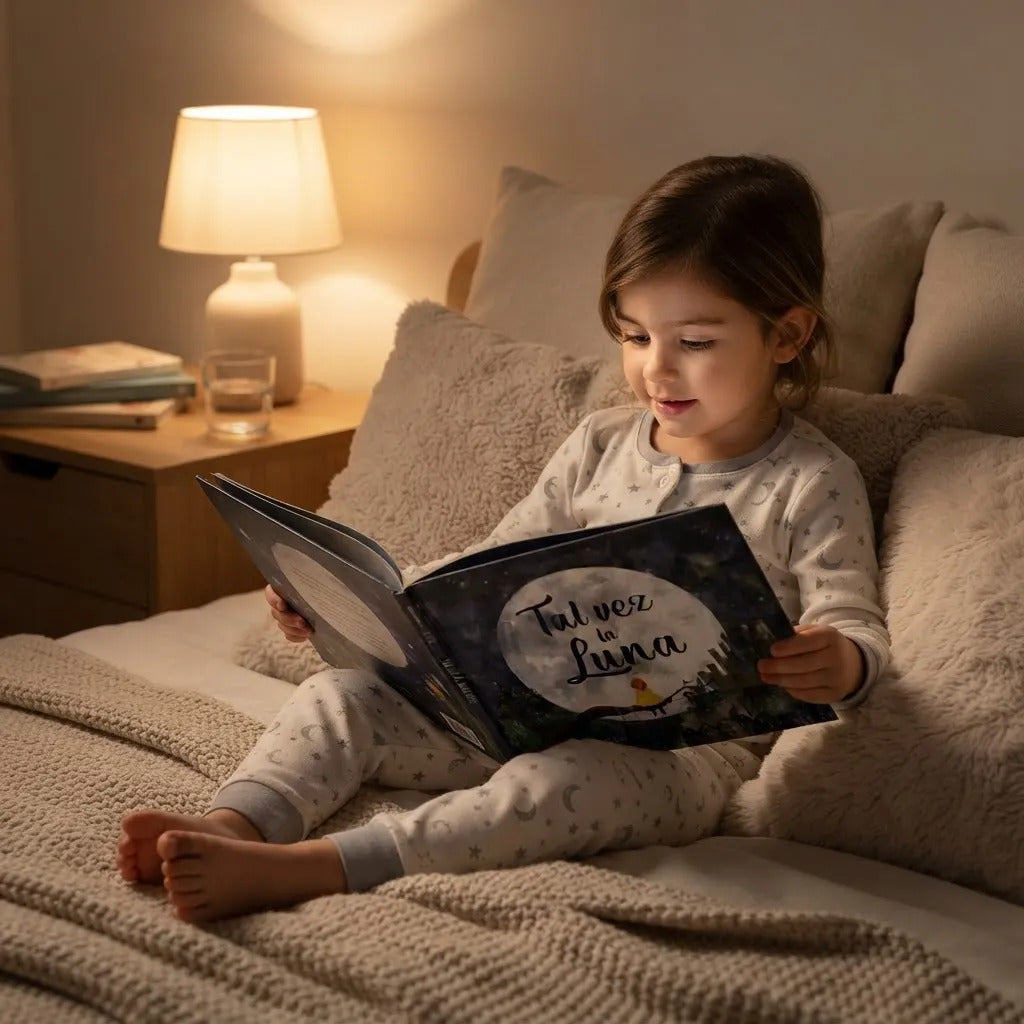 Libro  ilustrado Tal Vez La Luna Lexus Para Niños