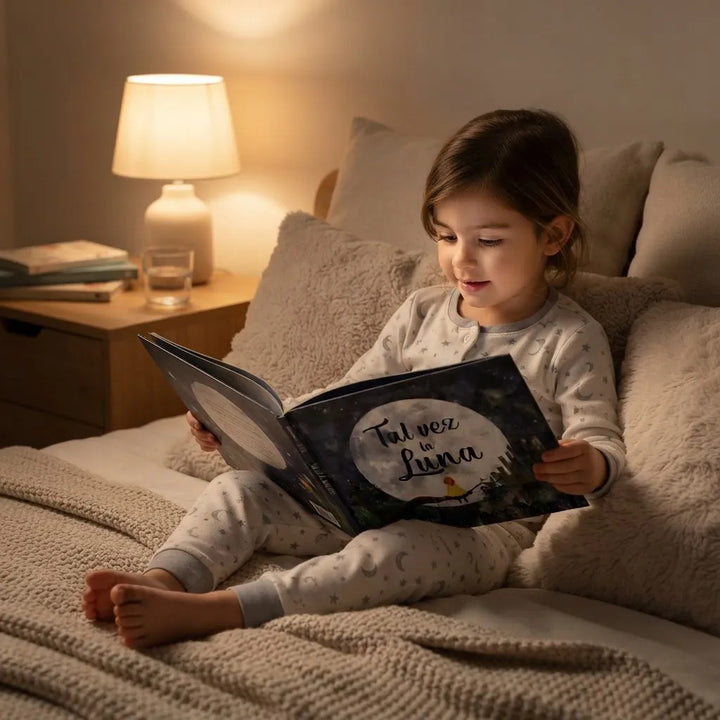 Libro  ilustrado Tal Vez La Luna Lexus Para Niños