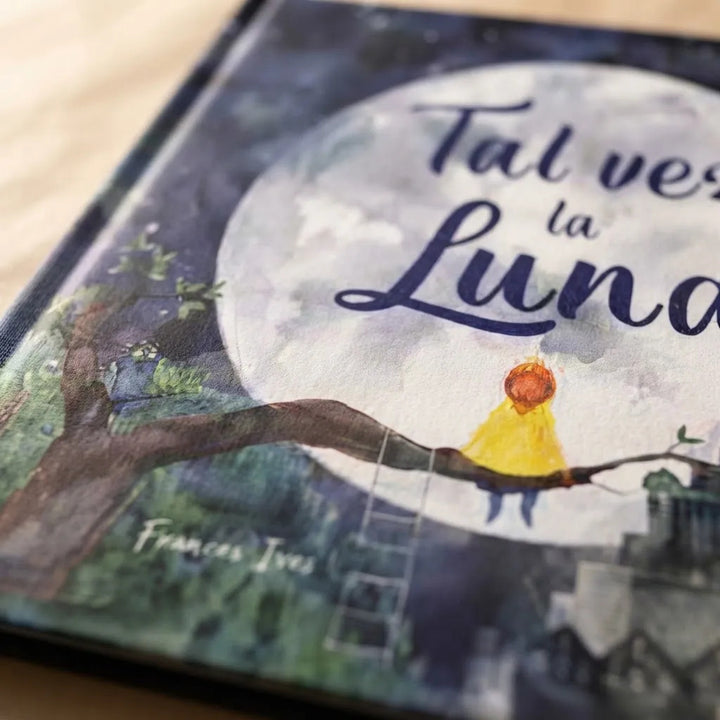 Libro  ilustrado Tal Vez La Luna Lexus Para Niños