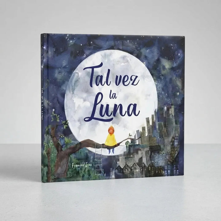 Libro  ilustrado Tal Vez La Luna Lexus Para Niños