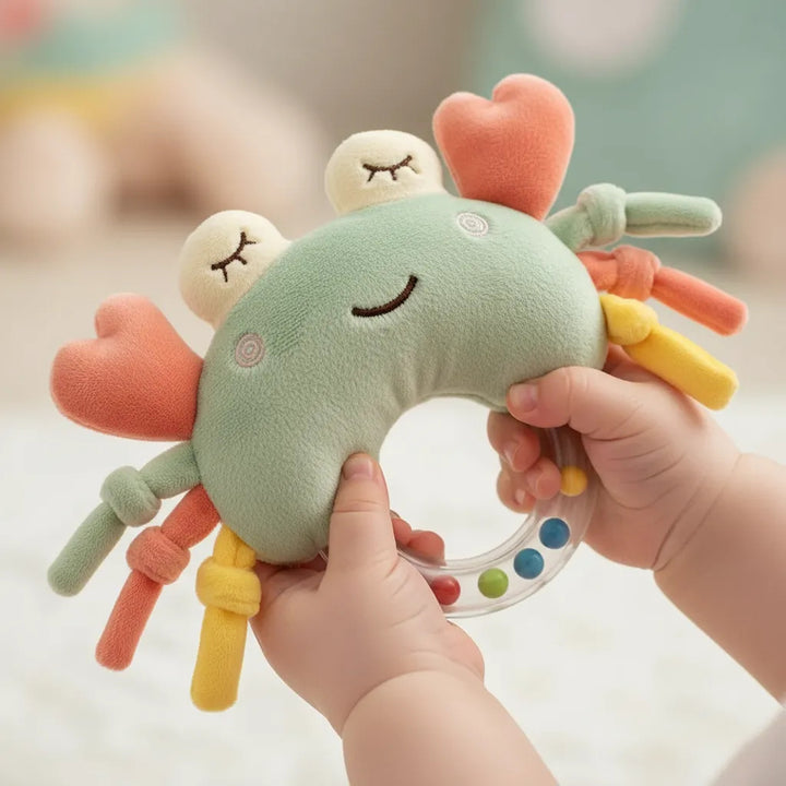 Juguetes Estimulación Temprana Contraste Cangrejo Para Niños