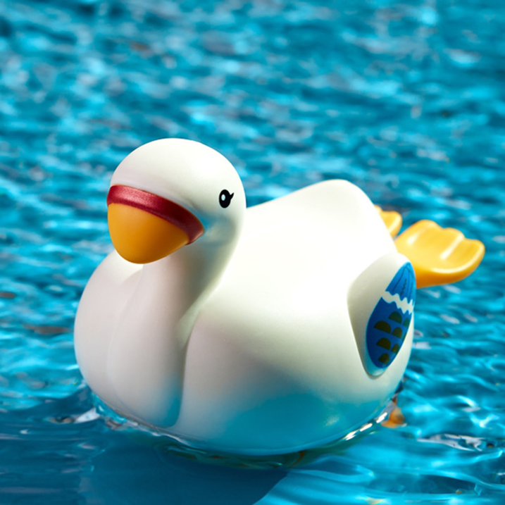 Juguete de Baño Cisne de Cuerda Para Niños Bebés