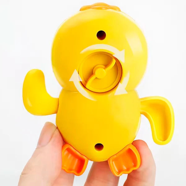 Juguete de Baño Patito Amarillo con Cuerda Para Niños