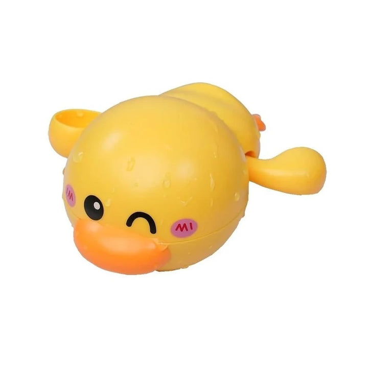 Juguete de Baño Patito Amarillo con Cuerda Para Niños