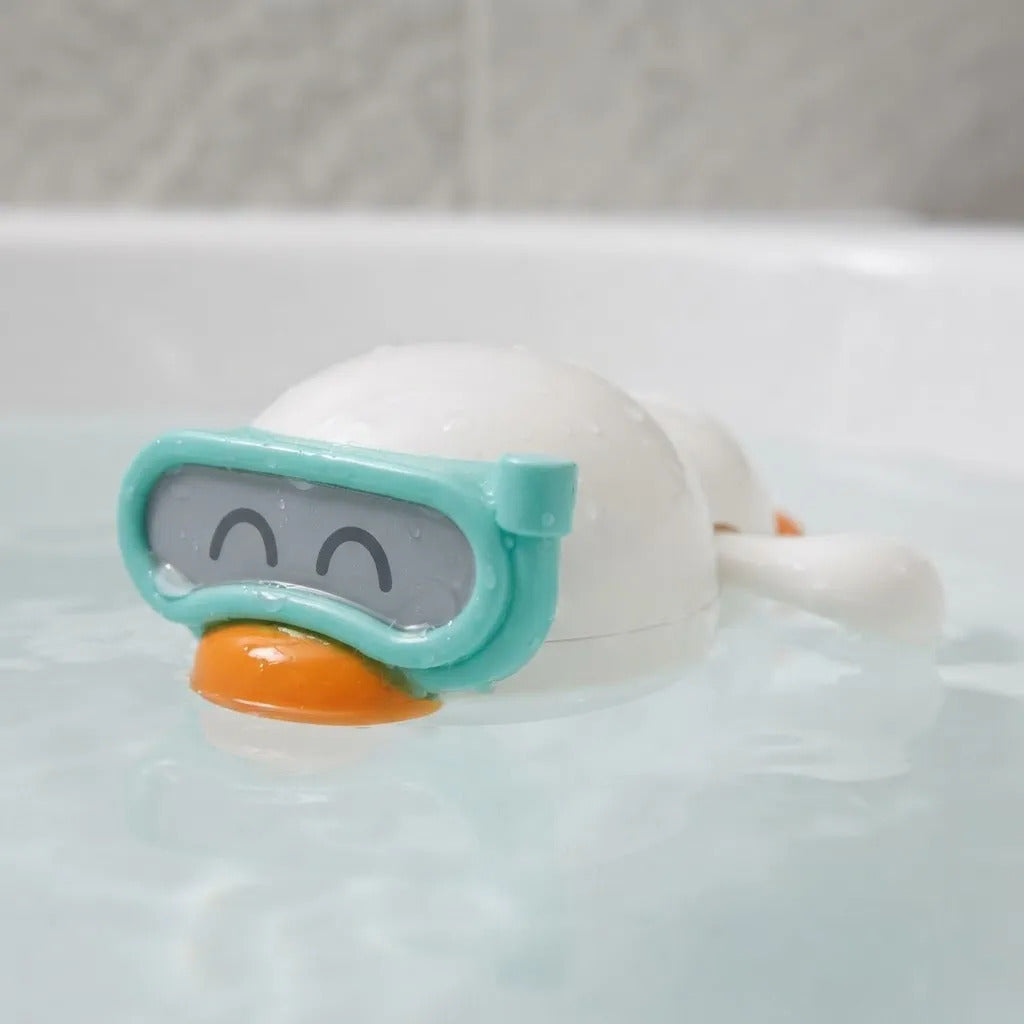 Juguete de Baño Flotante Patito Blanco Para Niños