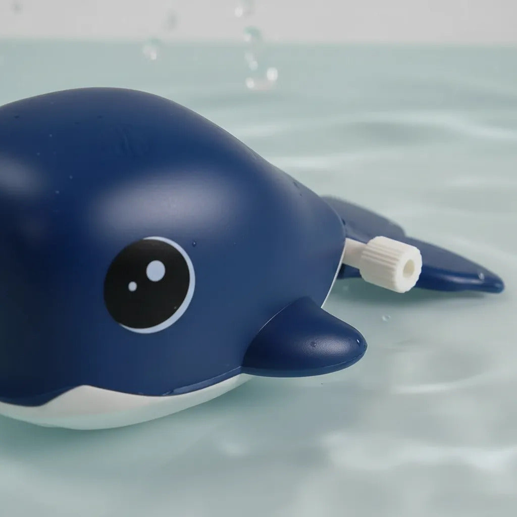 Juguete De Baño Ballena A Cuerda Para Bebés Niños