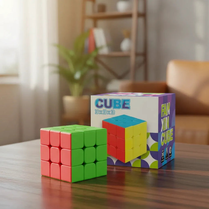 Juego De Lógica Cubo Rubik 3x3 Para Niños