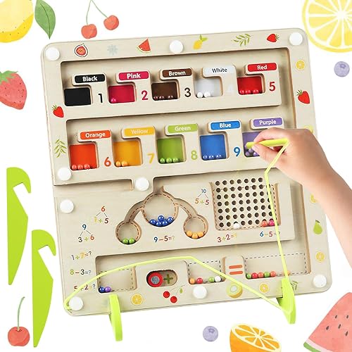 Juego Educativo Clasificador Sumas y Restas Magnético Para Niños