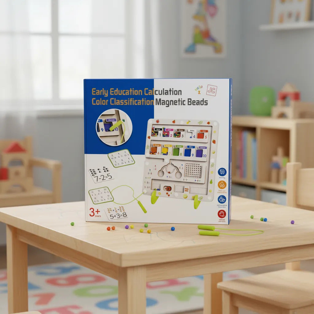 Juego Educativo Clasificador Sumas y Restas Magnético Para Niños
