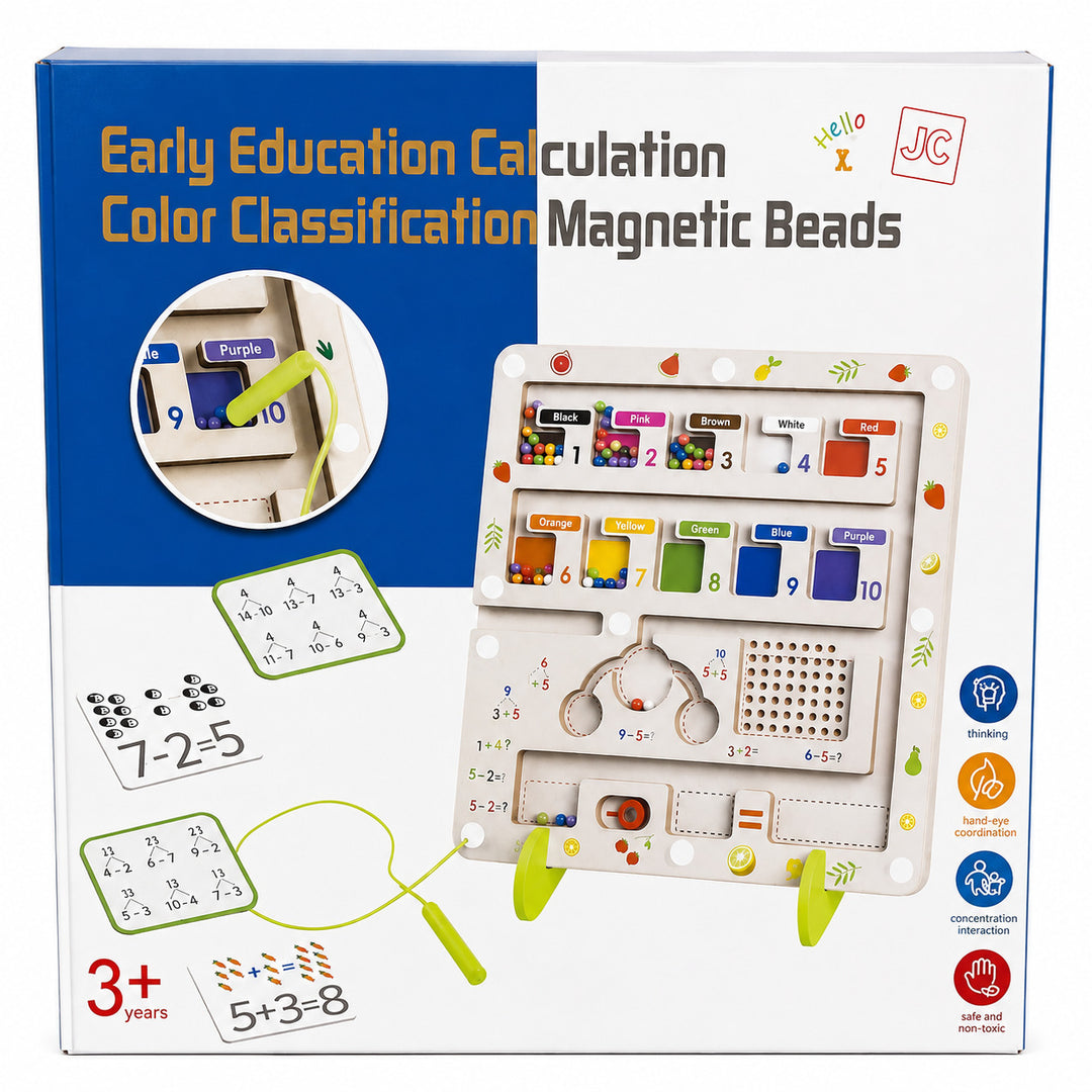 Juego Educativo Clasificador Sumas y Restas Magnético Para Niños