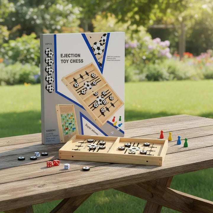 Juego De Mesa Lanzador 2 en 1 Para Niños