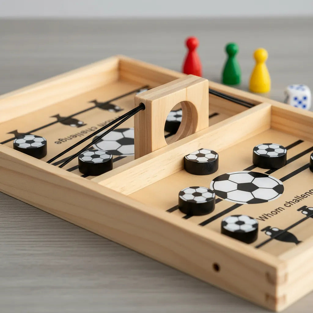 Juego De Mesa Lanzador 2 en 1 Para Niños