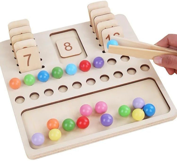 Juego Didáctico Tablero de Números y Aritmética Para Niños
