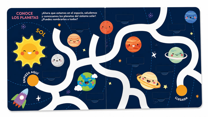 Libro A ver si me encuentras Espacio Exterior Para Niños