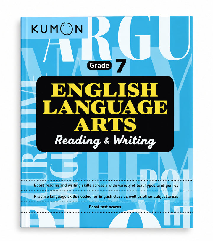 Libro Educativo Kumon English Language Arts Grade 7 Para Niños