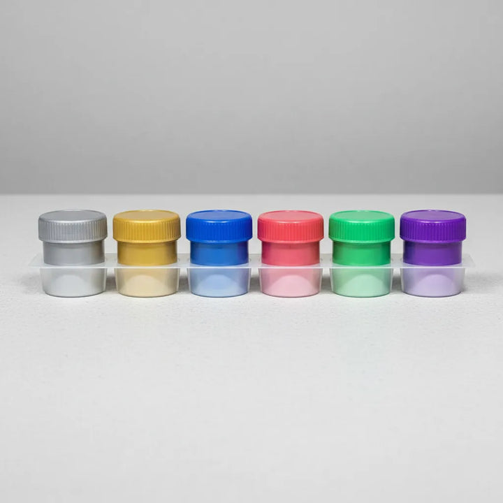 Set de Pintura Temperas Colores Metalizados Pointer Para Niños