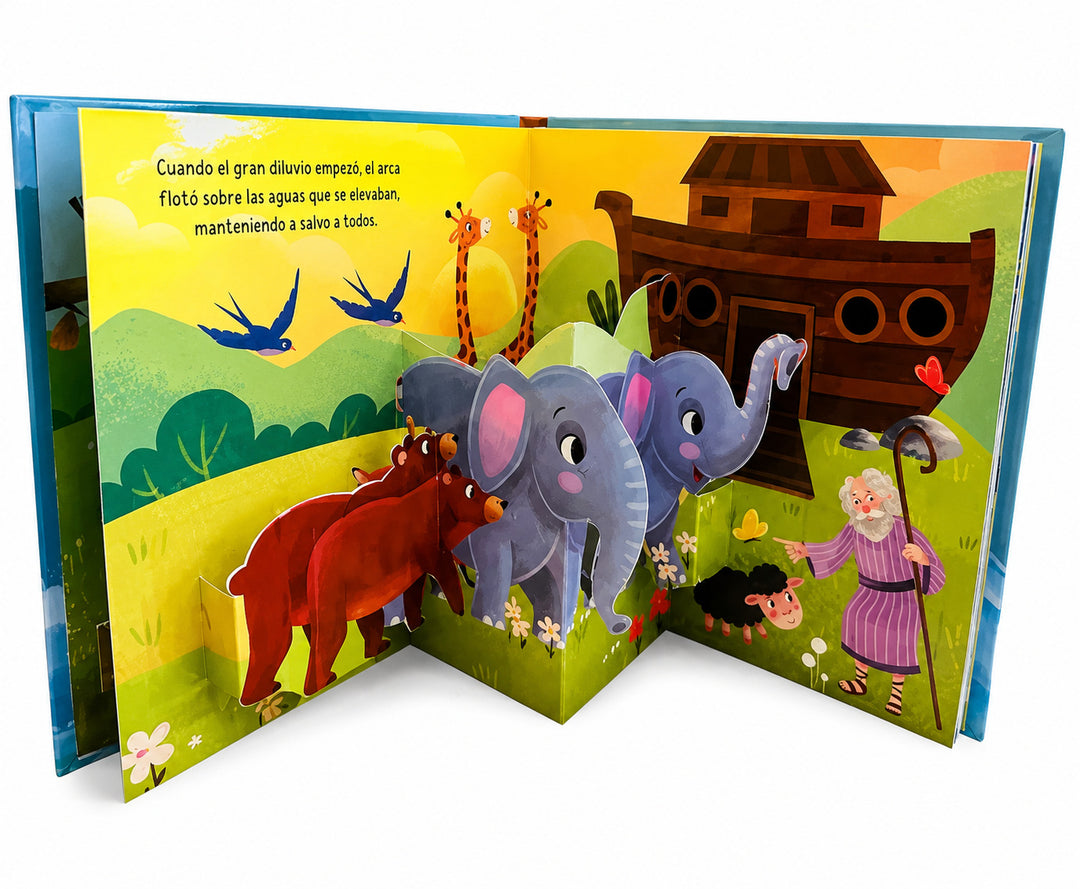 Libro Didáctico Arca De Noe Pop-up Lexus Para Niños