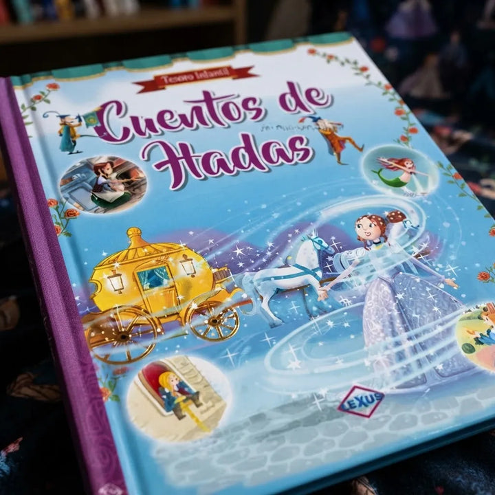 Libro Ilustrado Cuentos de Hadas Tesoro Lexus Para Niños