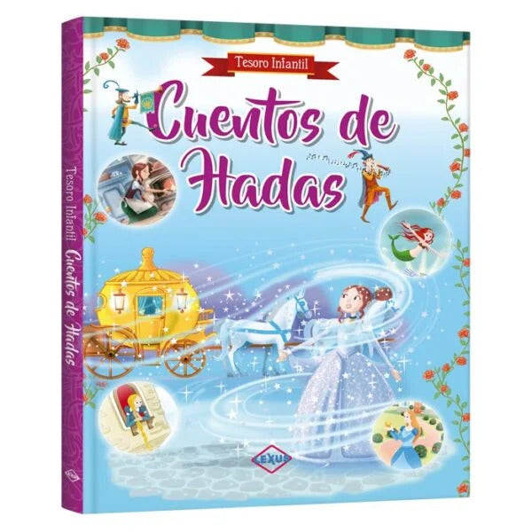Libro Ilustrado Cuentos de Hadas Tesoro Lexus Para Niños