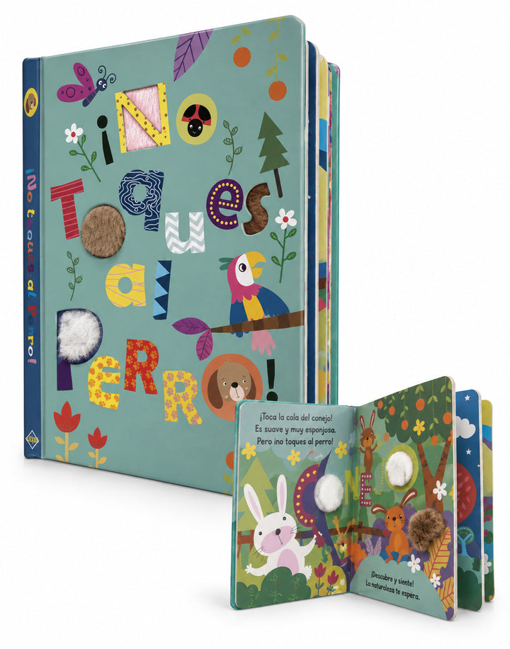 Libro Interactivo Didáctico ¡No Toques al Perro! Para Niños