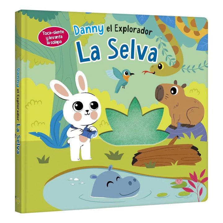 Libro Sensorial Interactivo Danny el Explorador La Selva Para Niños