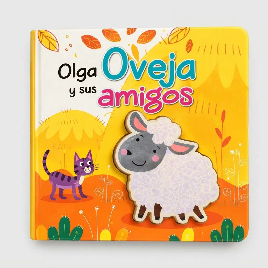 Libro Ilustrado Olga Oveja y sus Amigos Para Niños