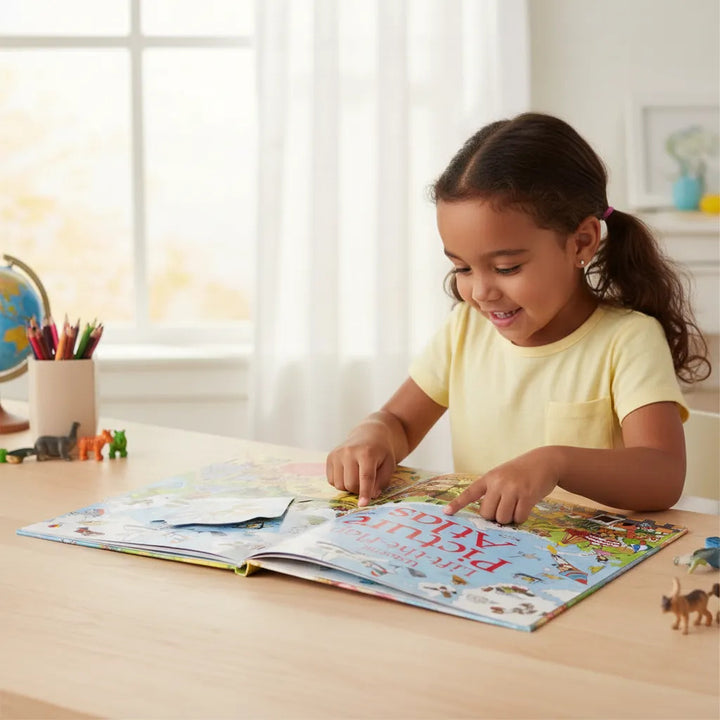 Atlas Educativo Interactivo Solapas Mapa Mundo Usborne Para Niños