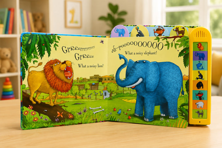 Libro Interactivo Zoológico Sonoros con Solapas Para Niños