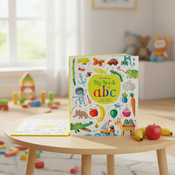 Libro Educativo con Grandes Ilustraciones Big Book of ABC Para Niños