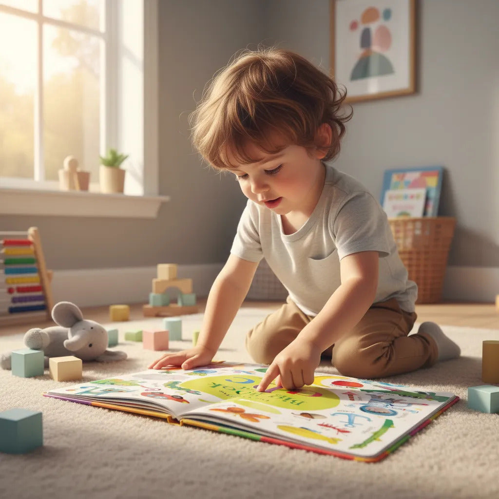 Libro Educativo con Grandes Ilustraciones Big Book of ABC Para Niños