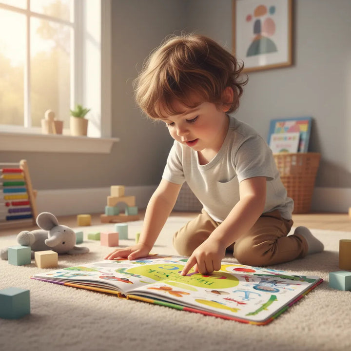 Libro Educativo con Grandes Ilustraciones Big Book of ABC Para Niños