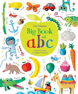 Libro Educativo con Grandes Ilustraciones Big Book of ABC Para Niños