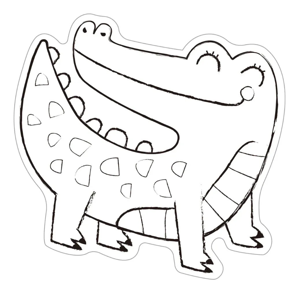 Crayones de Cera Animales De La Jungla Para Niños