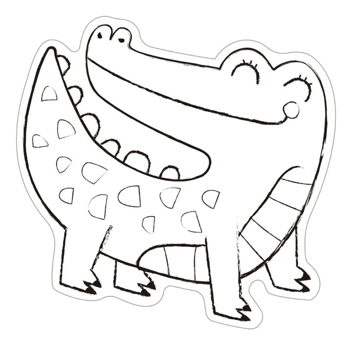 Crayones de Cera Animales De La Jungla Para Niños