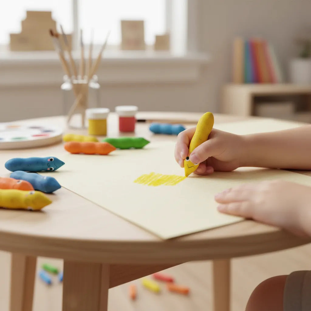 Crayones de Colores con Cera 36 unidades Para Niños