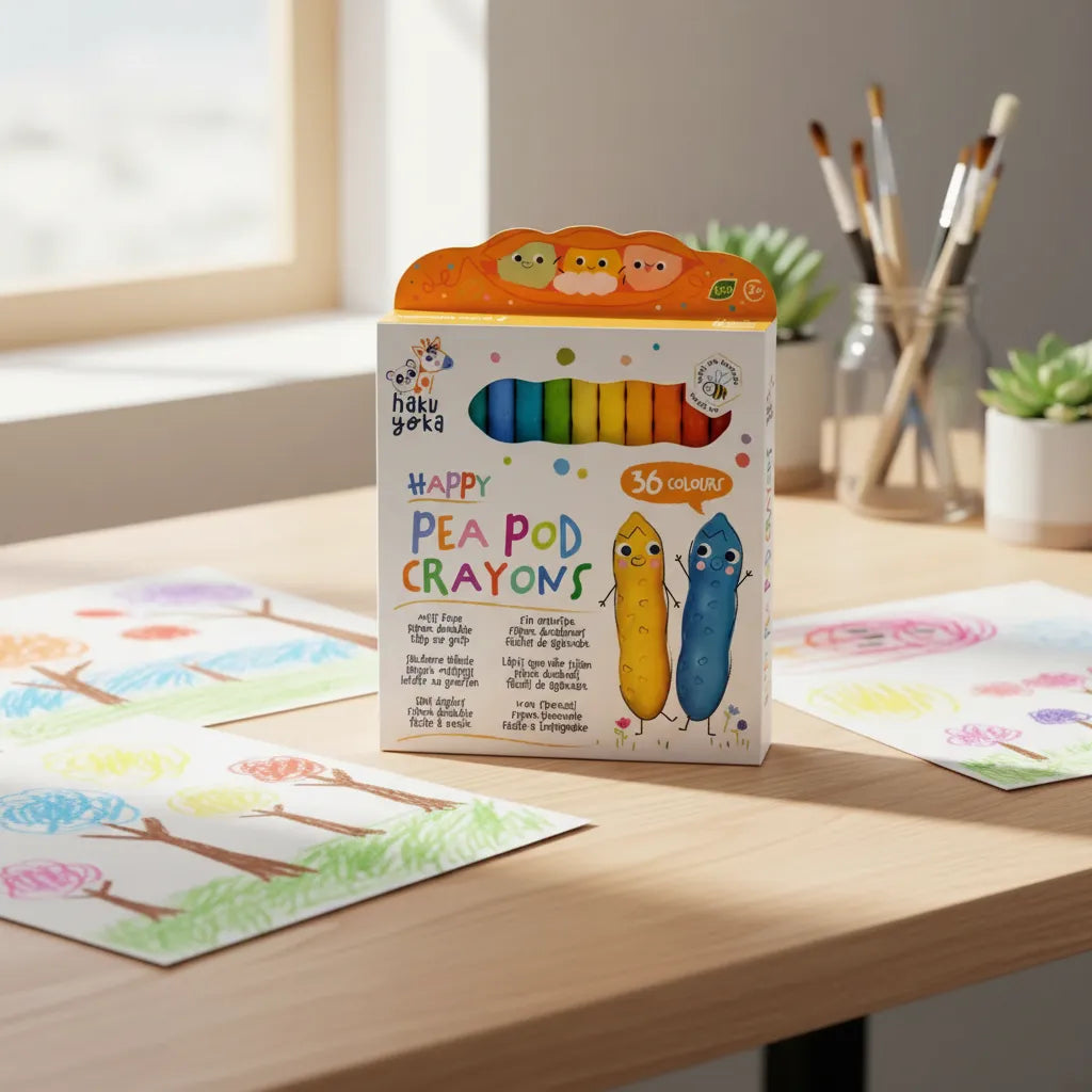 Crayones de Colores con Cera 36 unidades Para Niños