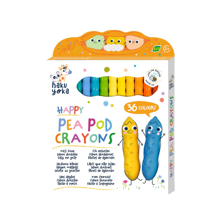 Crayones de Colores con Cera 36 unidades Para Niños