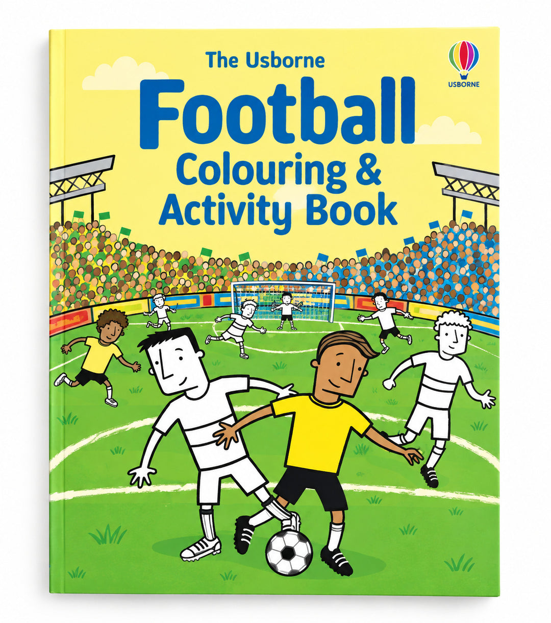 Libro de Actividades Colorear Fútbol Usborne Para Niños