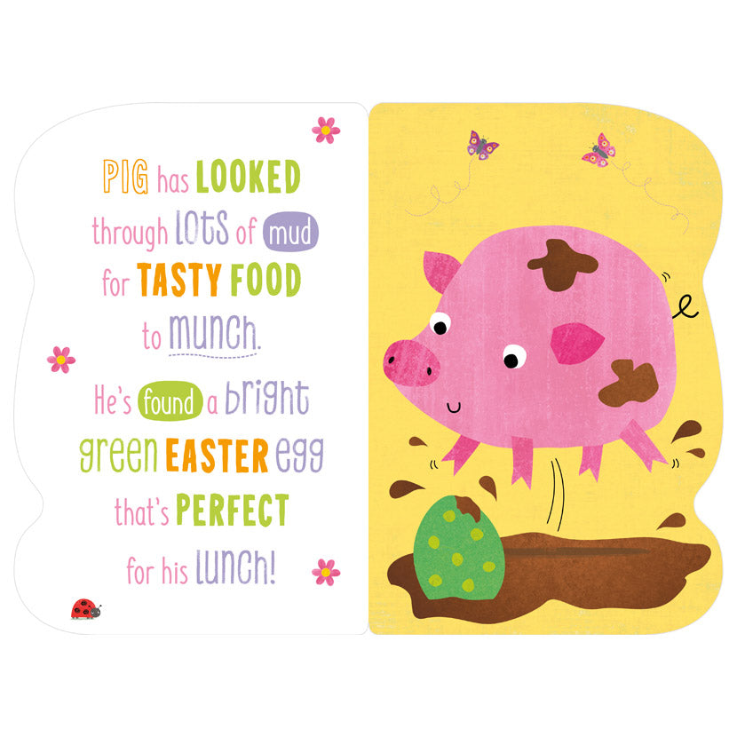 Libro Ilustrado Easter on the Farm Para Niños