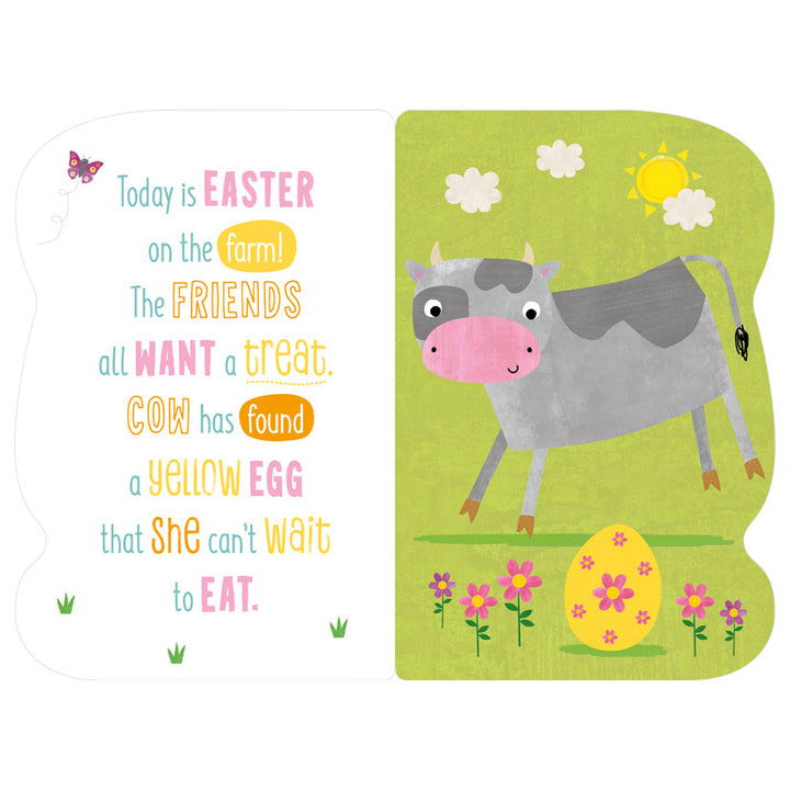 Libro Ilustrado Easter on the Farm Para Niños
