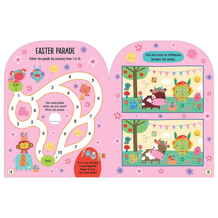 Libro de Actividades My Easter Activity Book Para Niños