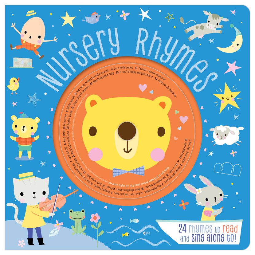Libro Ilustrado Nursery Rhymes Para Niños Bebés